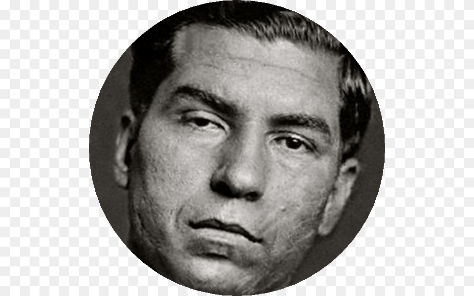 Charlesluckyluciano Lucky Luciano, Portrait, Photography, Face, Head Free Png Download