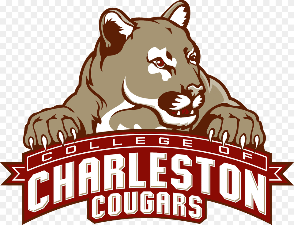 Charleston Cougars Logo Charleston Cougars Logo, Animal, Wildlife Png