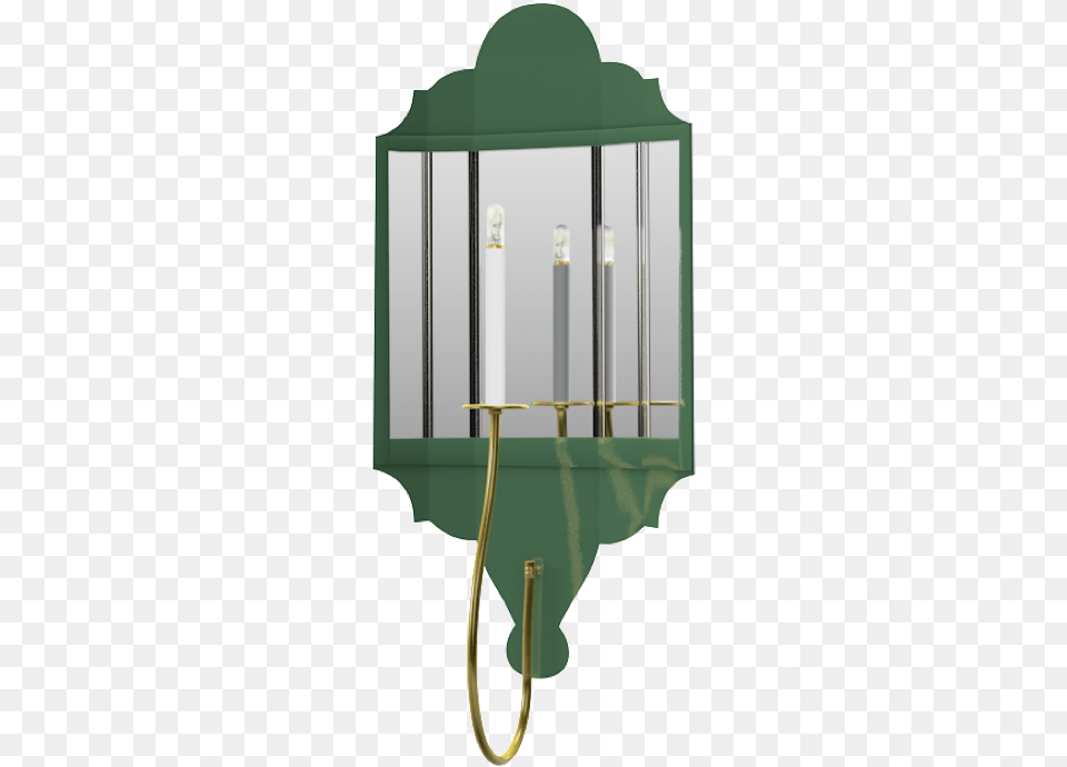 Charleston Sconce Peale Green Brass Sconce, Electronics, Hardware, Lamp Png Image