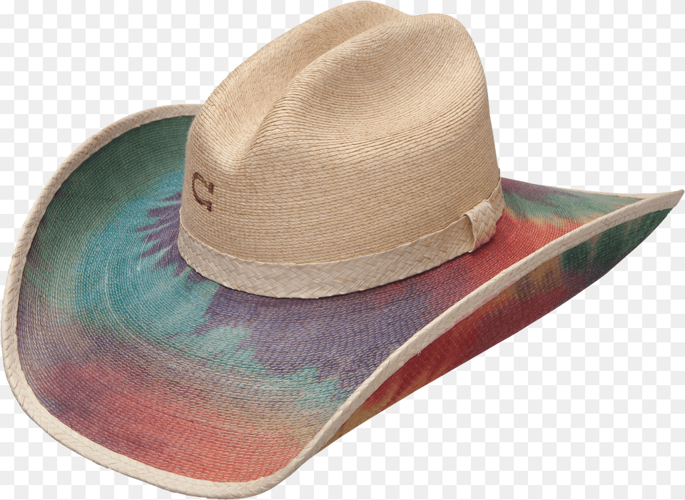 Charlie 1 Horse Women S To Dye For Tie Dye A Straw Hat, Clothing, Sun Hat, Cowboy Hat Free Png Download