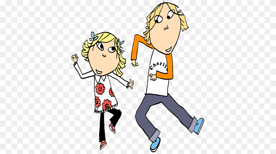 Charlie And Lola Clip Art Cartoon Clip Art, Book, Publication, Comics, Baby Free Png