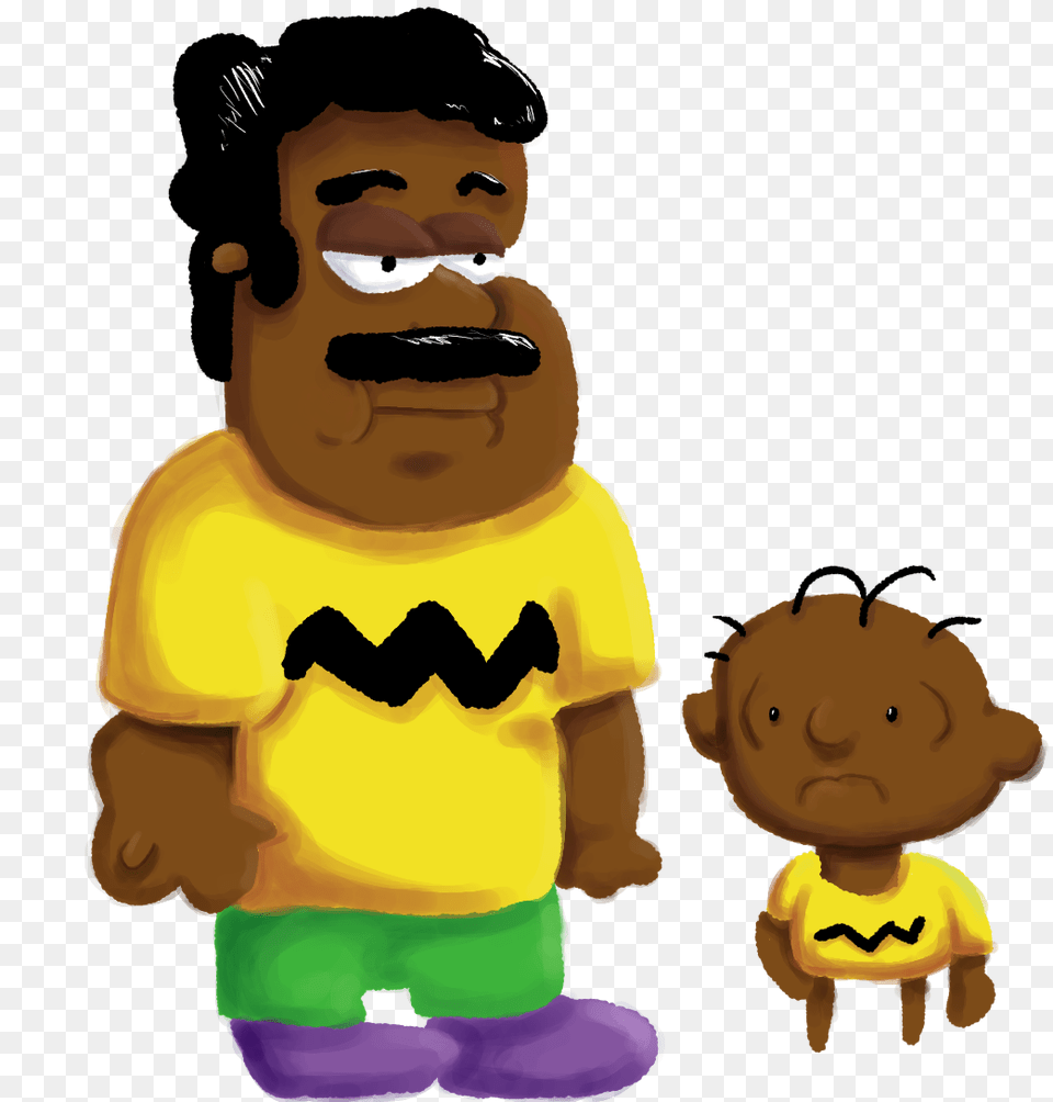 Charlie Brown And Charlie Browns Father Supermegashow, Baby, Person, Doll, Toy Free Png Download