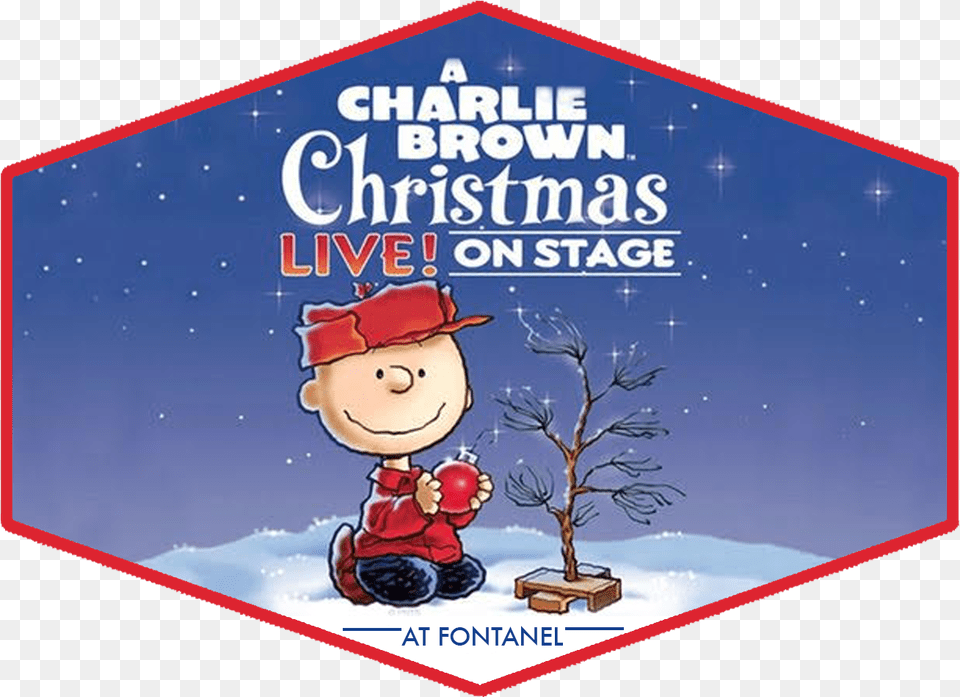 Charlie Brown Christmas By Schulz Charles M, Baby, Person, Plant, Advertisement Free Png Download