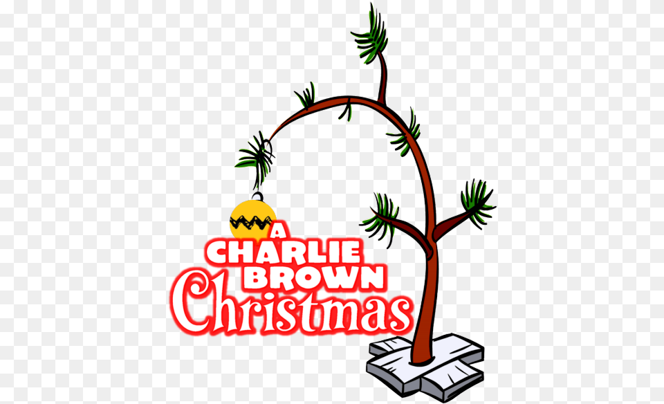 Charlie Brown Christmas Live Charlie Brown Christmas Logo, Plant, Tree, Conifer, Potted Plant Free Png