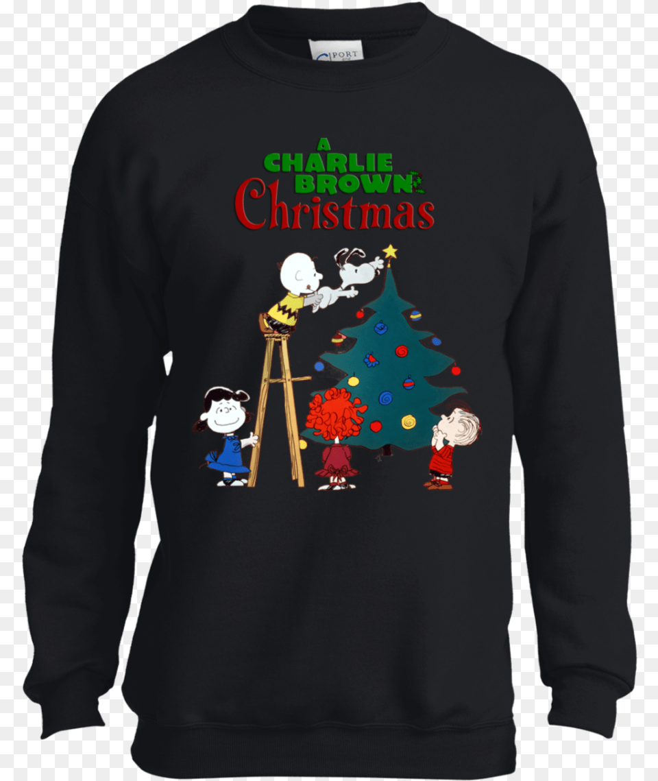 Charlie Brown Christmas Sweater Dnd Shirts, T-shirt, Sweatshirt, Sleeve, Long Sleeve Free Transparent Png