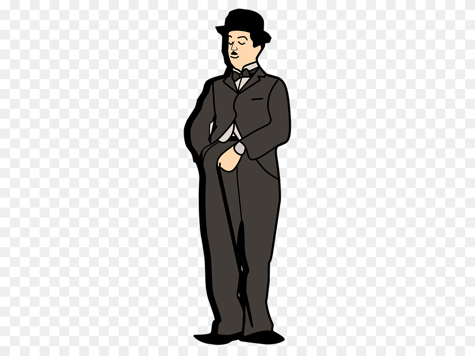 Charlie Chaplin, Suit, Clothing, Formal Wear, Person Png
