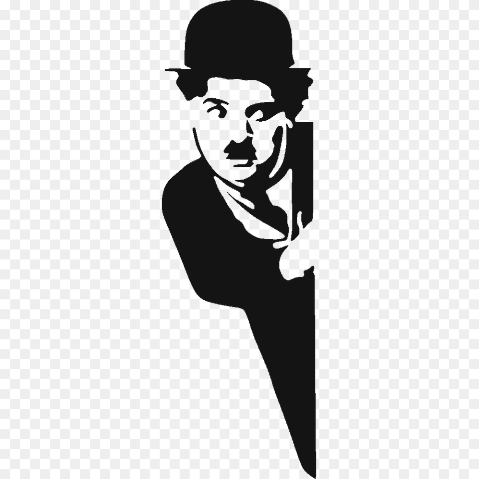 Charlie Chaplin, Gray Free Transparent Png