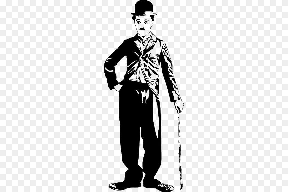 Charlie Chaplin, Adult, Person, Man, Male Png Image