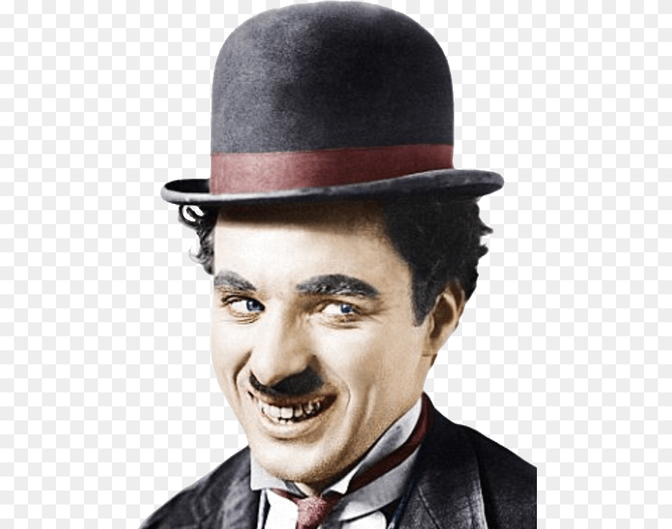 Charlie Chaplin, Person, Photography, Head, Hat Png Image
