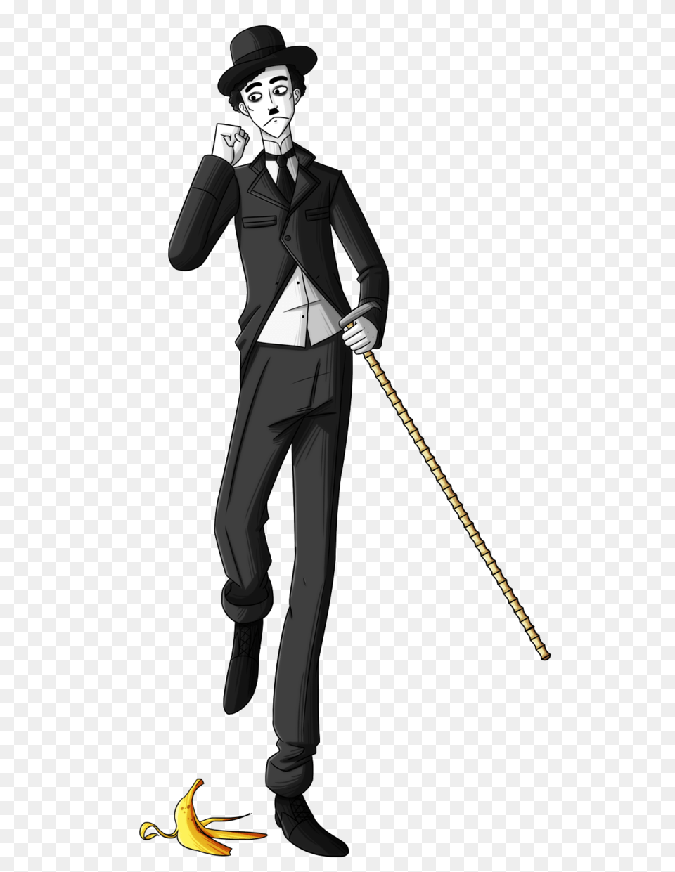 Charlie Chaplin, Clothing, Suit, Formal Wear, Adult Png
