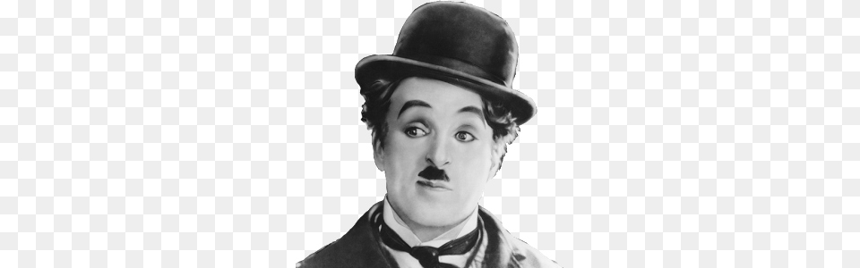 Charlie Chaplin, Portrait, Clothing, Face, Hat Png