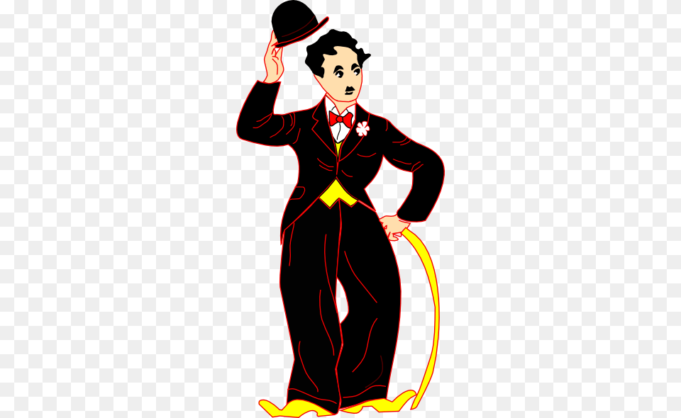 Charlie Chaplin Clip Art, Adult, Female, Formal Wear, Person Free Transparent Png