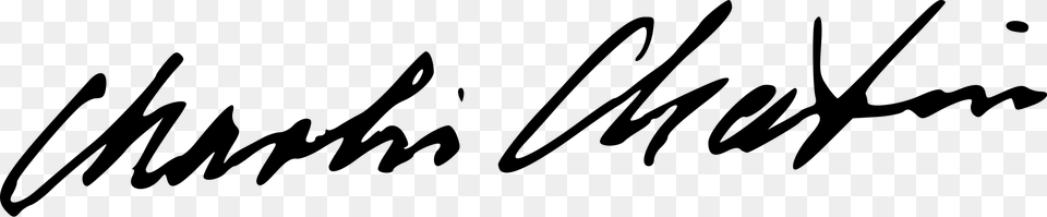 Charlie Chaplin Signature Clip Arts Charlie Chaplin Signature, Handwriting, Text Free Png Download