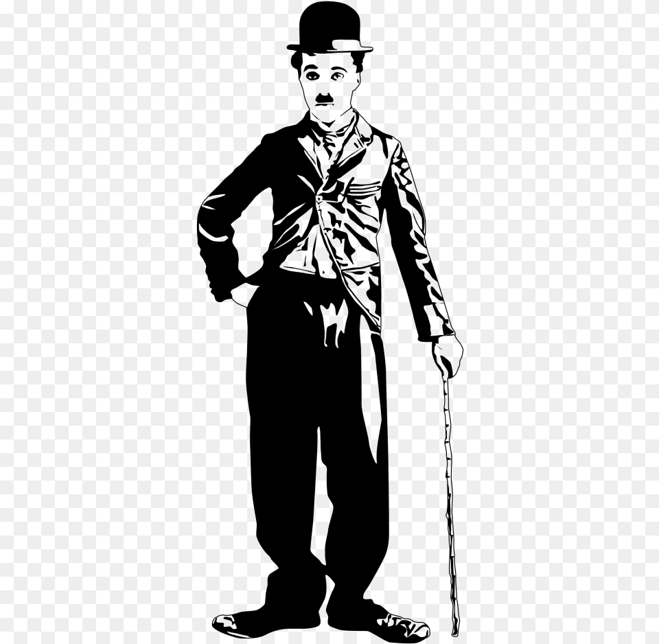 Charlie Chaplintitle Charlie Chaplin Charlie Chaplin Clipart, Gray Free Transparent Png