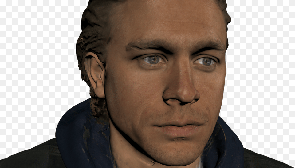 Charlie Hunnam Sons Of Anarchy 3d Scan With Textures Charlie Hunnam, Face, Head, Person, Photography Free Png Download