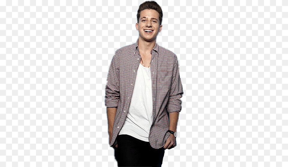 Charlie Puth Full Body, Shirt, Blazer, Clothing, Coat Free Png Download
