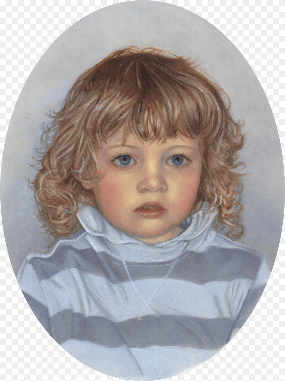 Charlie Small Boy With Curls Toddler, Art, Face, Head, Painting Free Png