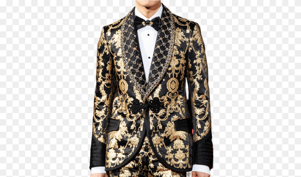 Charlie Wilson 62nd Annual Grammy Awards Dolce U0026 Gabbana Dolce Gabbana Mens 2020, Accessories, Tuxedo, Tie, Suit Png