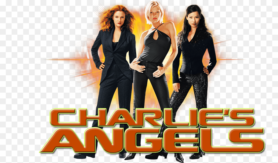 Charlies Angels Charlie39s Angels On Fuller House, Adult, Poster, Person, Female Free Png