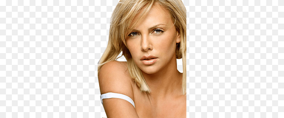 Charlize Theron Will Smith Y Charlize Theron En Hancock, Head, Blonde, Face, Portrait Free Png