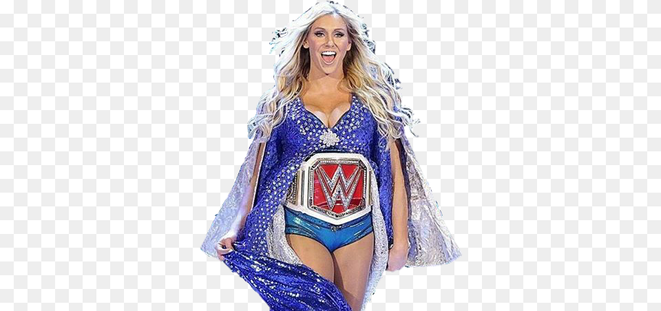 Charlotte Charlottewwe Wwecharlotte Charlotteflair Wwe Charlotte Flair Hot Entrance, Fashion, Clothing, Costume, Person Free Png Download