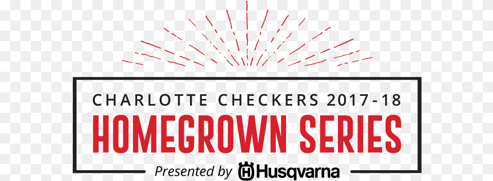 Charlotte Checkers Homegrown Series Husqvarna, Fireworks, Light Free Png Download