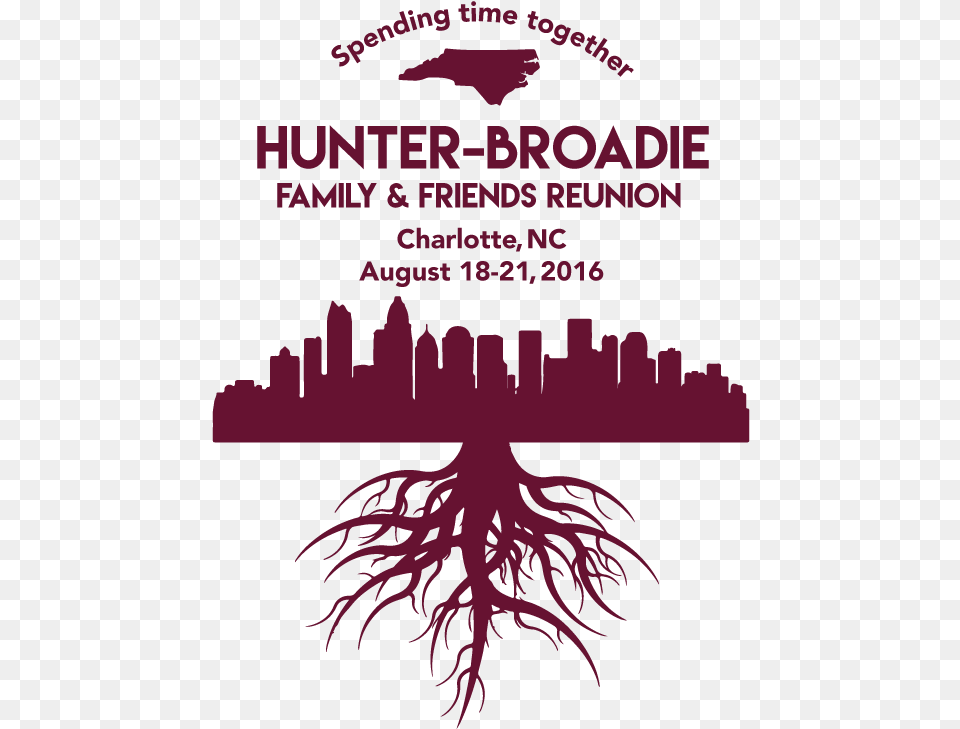 Charlotte Cityscape, Advertisement, Poster, Plant, Root Free Transparent Png