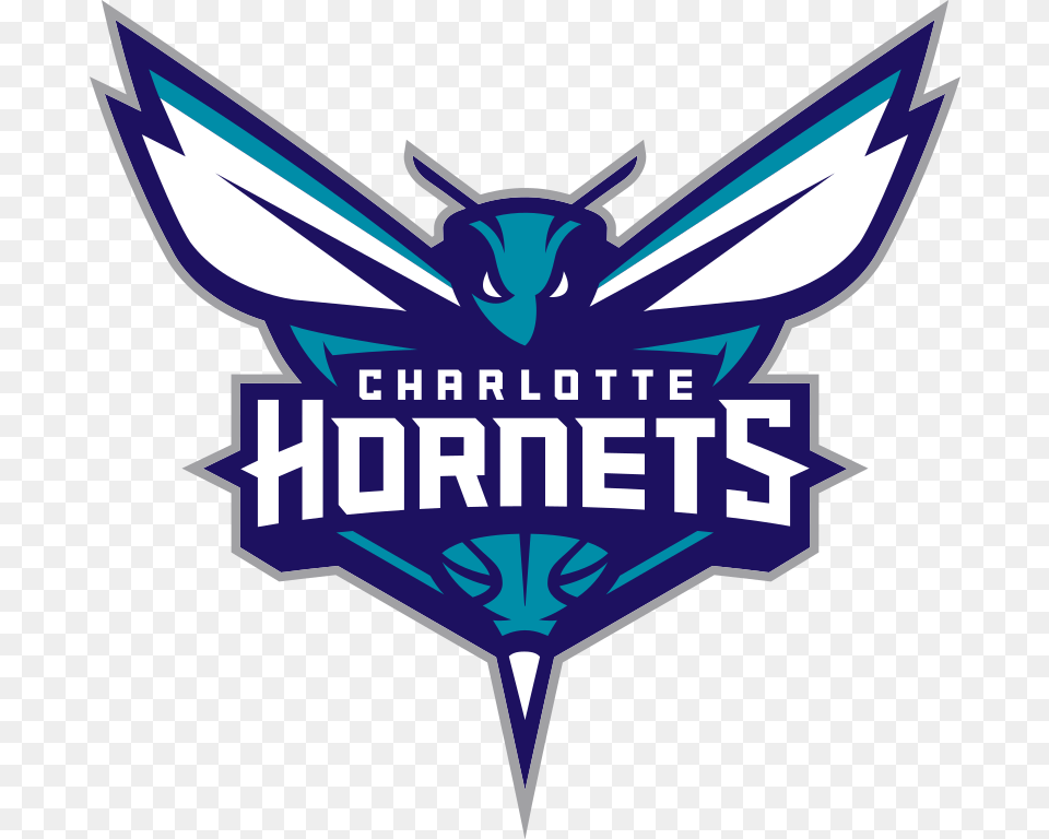 Charlotte Hornets, Emblem, Logo, Symbol, Badge Free Png Download