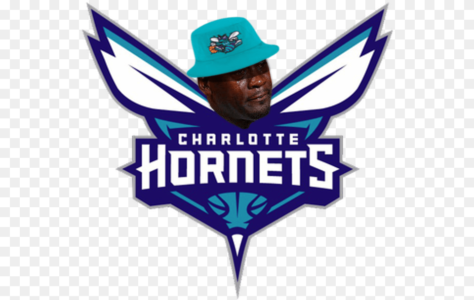 Charlotte Hornets Charlotte Hornets Spectrum Center Charlotte Hornets Logo 2014, Symbol, Badge, Clothing, Hat Png Image