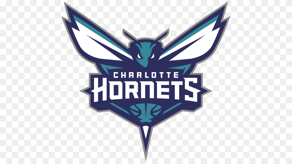 Charlotte Hornets Logo, Emblem, Symbol, Badge, Dynamite Free Transparent Png