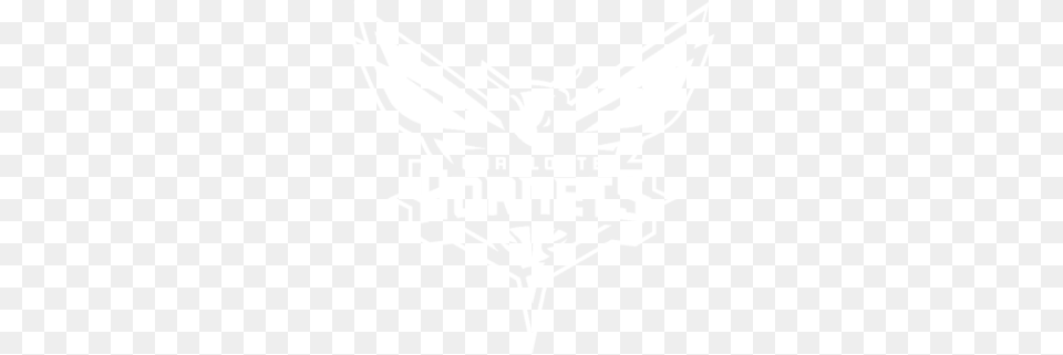 Charlotte Hornets Ps4 Logo White, Emblem, Symbol, Person Png