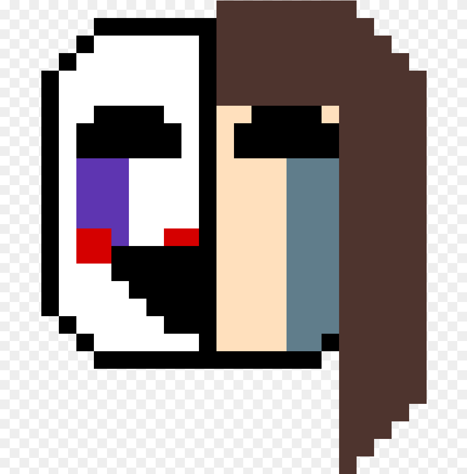 Charlotte Is The Marionette Yin Yang Pixel Art Free Transparent Png