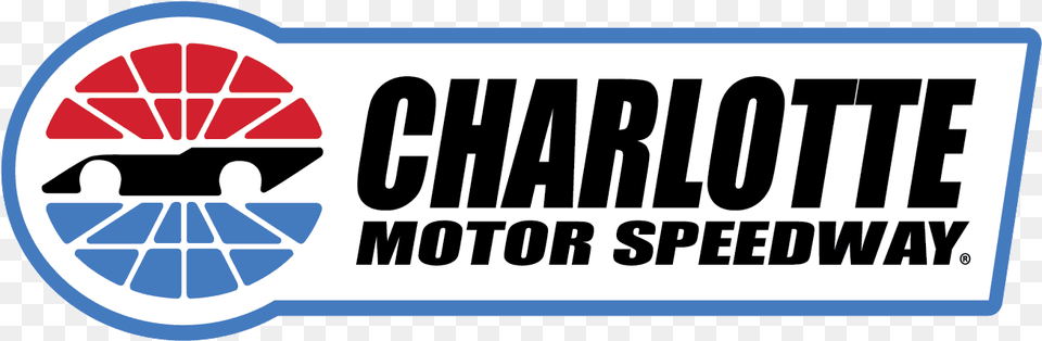 Charlotte Motor Speedway Racetrack Driving Experience Charlotte Motor Speedway, Logo, Sticker Free Transparent Png