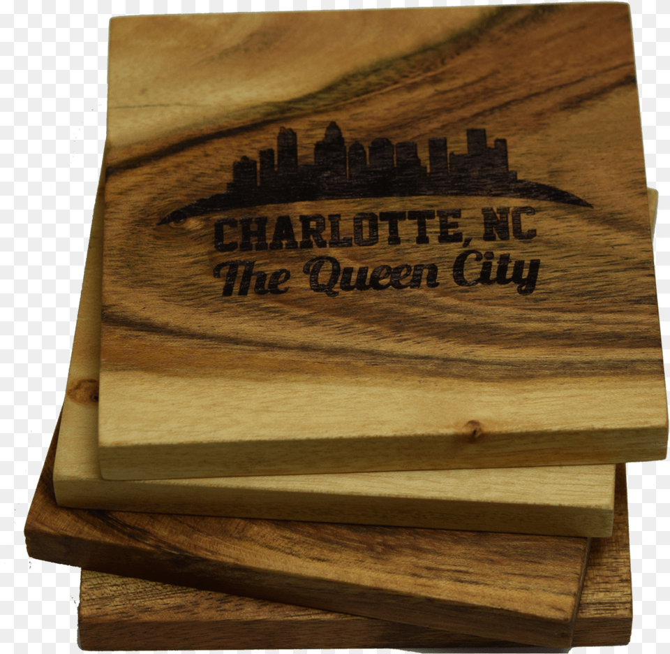 Charlotte North Carolina Skyline The Queen City Coasters Prestige Decanters Charlotte North Carolina Skyline, Box, Plywood, Wood, Crate Png Image
