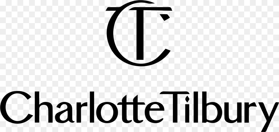 Charlotte Tilbury Logo Calligraphy, Gray Free Png Download