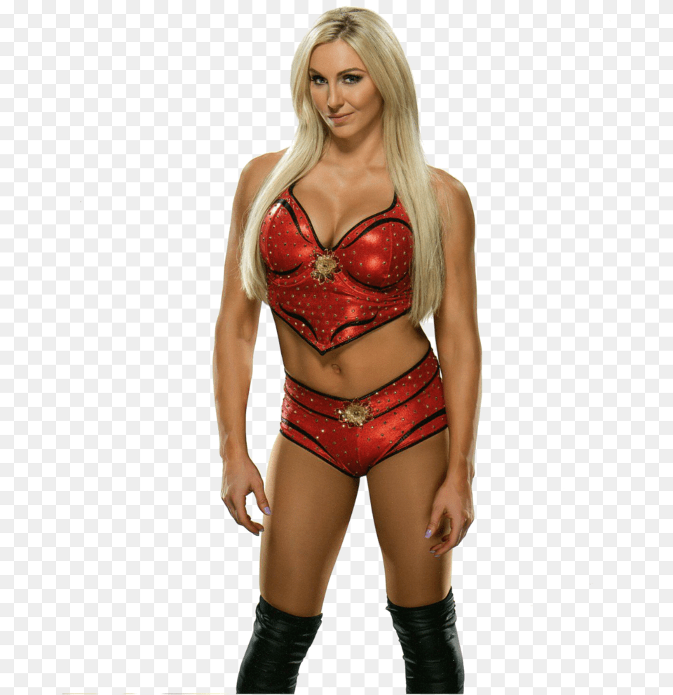 Charlotte Wwe Charlotte Flair Catfight Wrestling, Blonde, Person, Hair, Costume Free Transparent Png