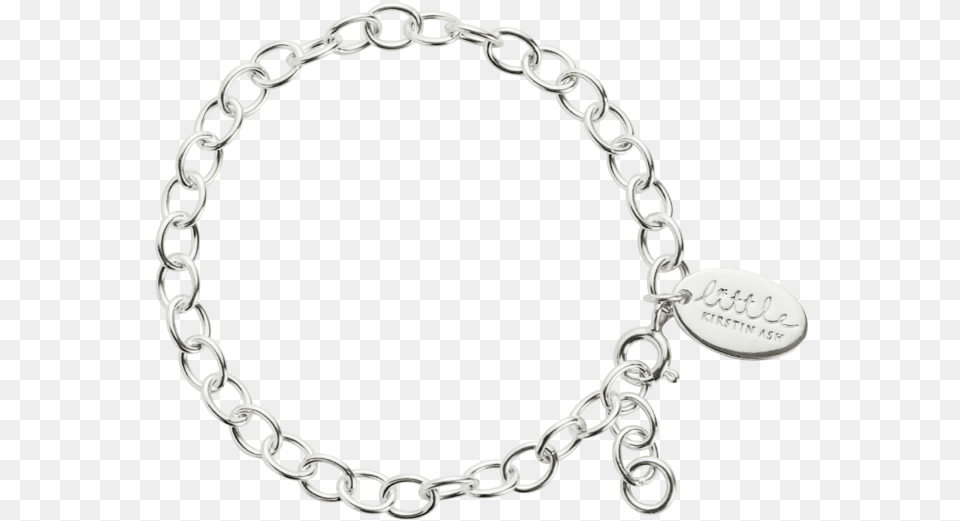 Charm Bracelet Chain Sm Size 3 6years Bracelet Silver, Accessories, Jewelry, Necklace Free Png Download