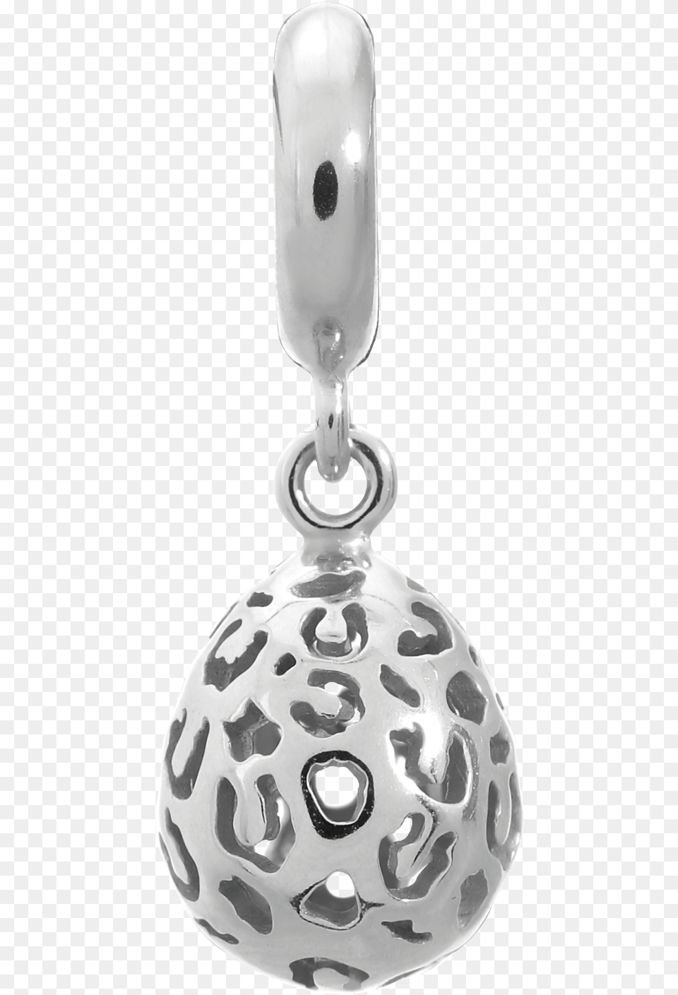 Charm Clip Sterling Silver Jewellery, Accessories, Earring, Jewelry, Glass Free Transparent Png