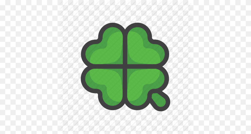 Charm Clover Four Leaf Four Leaf Clover Luck Slot Machine Icon, Green, Plant Free Transparent Png