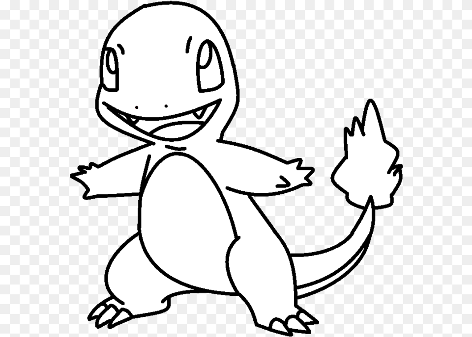 Charmander Coloring, Stencil, Baby, Person, Book Free Transparent Png