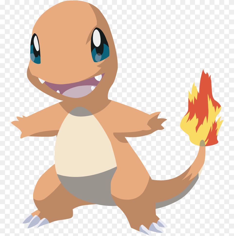 Charmander Dream Clipart Pokemon Charmander, Baby, Person, Face, Head Free Png