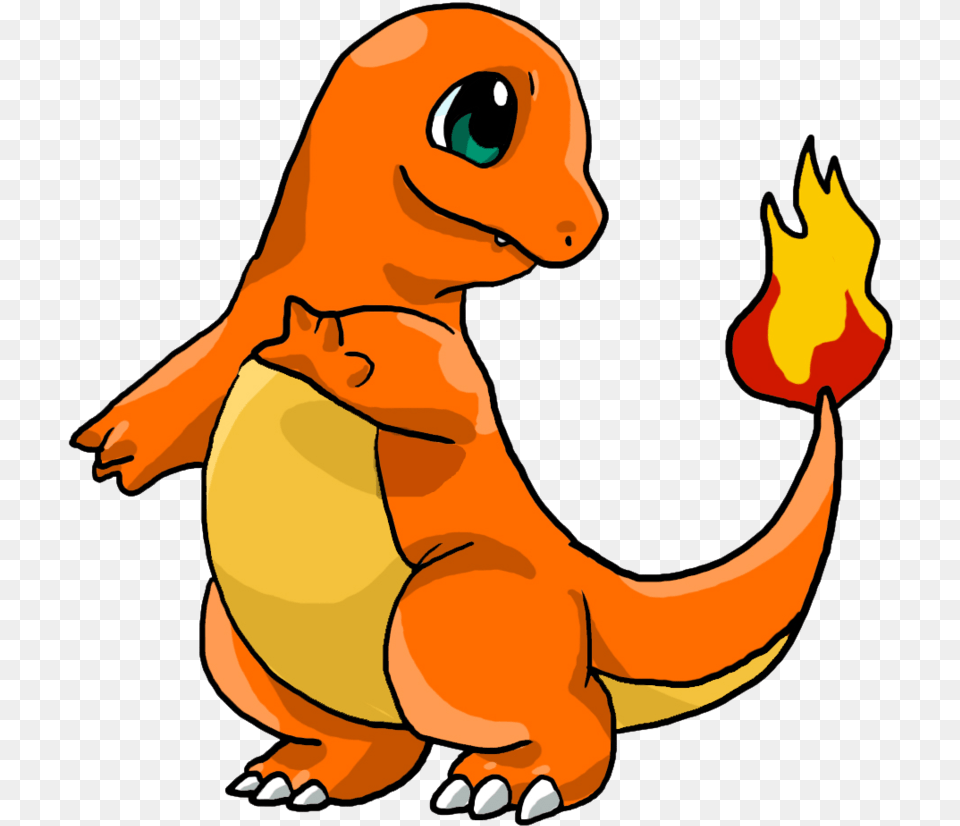 Charmander Looking At Tail, Baby, Person, Animal Free Transparent Png