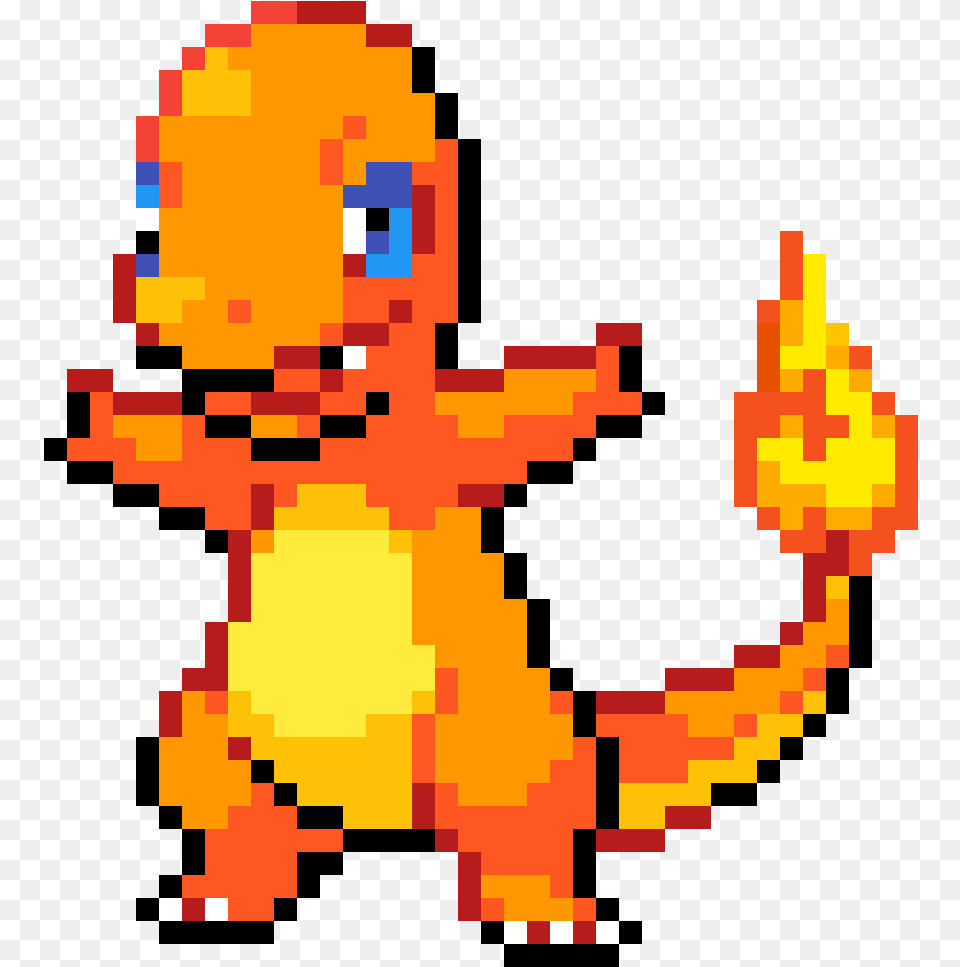 Charmander Pixel Art Download Clipart Download Pixel Art, Dynamite, Weapon Free Png