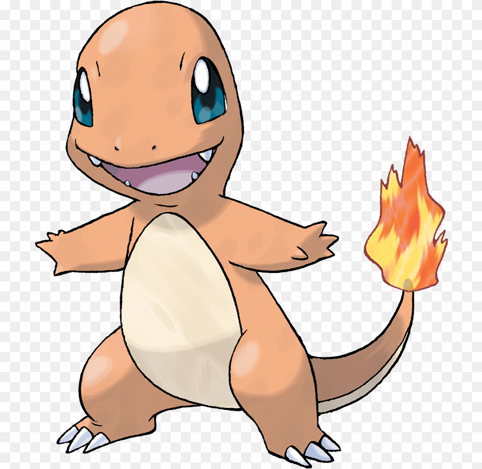 Charmander Pokemon Charmander, Baby, Fire, Flame, Person Free Transparent Png
