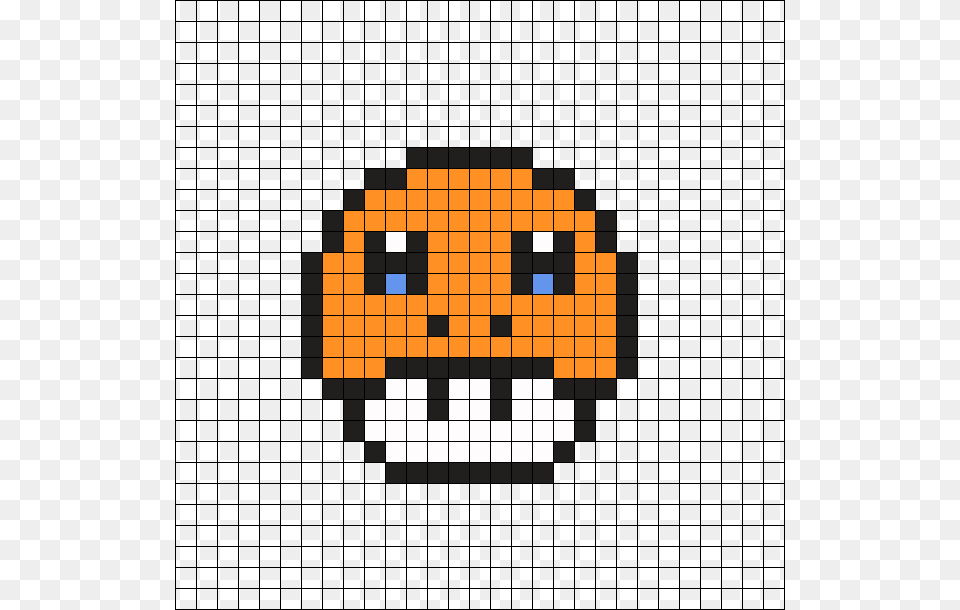 Charmander Pokemon Mushroom Perler Bead Pattern Mario Mushroom, Dynamite, Weapon Free Transparent Png