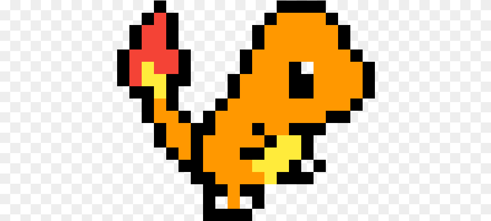 Charmander Sprite Pixel Art Charmander, First Aid, Pattern Png Image