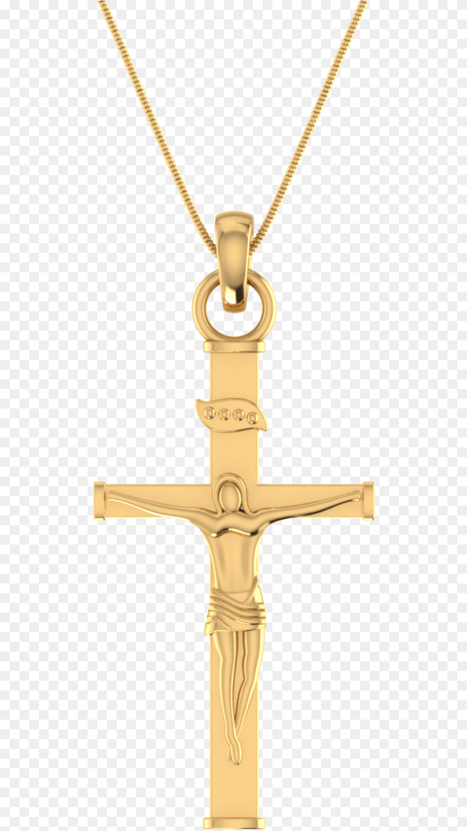 Charming Holy Cross Design Gold Pendant, Symbol, Crucifix, Person Free Transparent Png