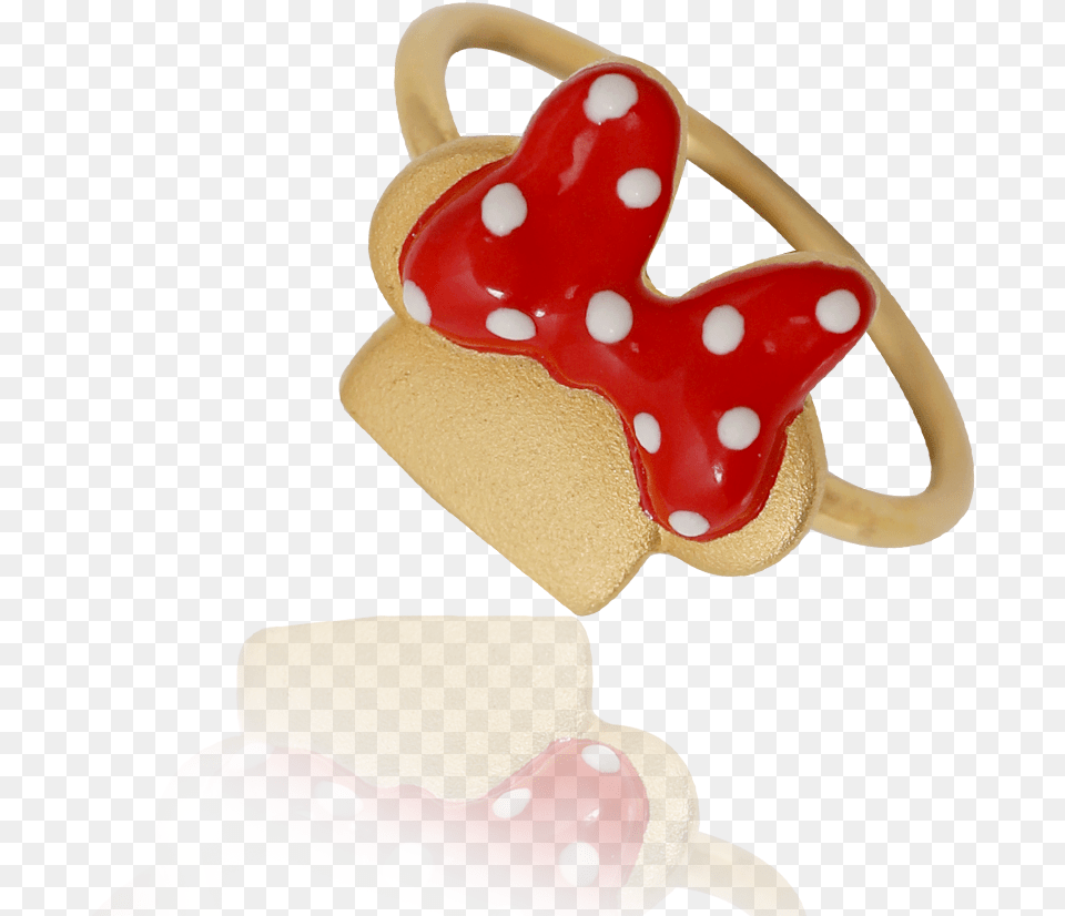 Charming Minnie Mouse Bow Ring Elephant, Cream, Dessert, Food, Icing Free Png Download
