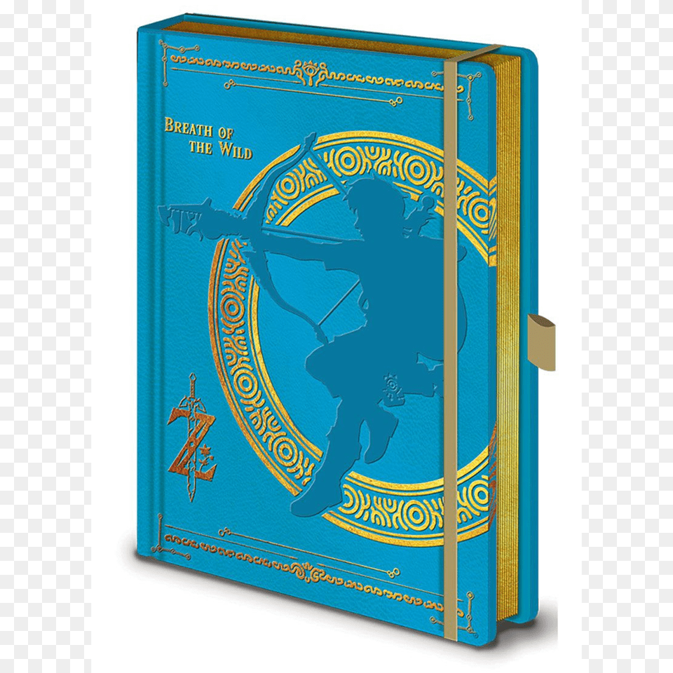 Charmingsushi Uk Buy Breath Of The Wild Deluxe Notebook Official, Book, Publication, Adult, Male Free Png