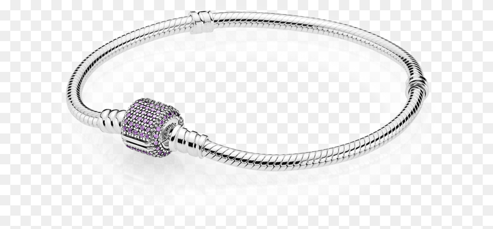 Charms Clip Bracelet Swarovski Pandora Signature Clasp Bracelet Royal Blue Crystal, Accessories, Jewelry Free Transparent Png